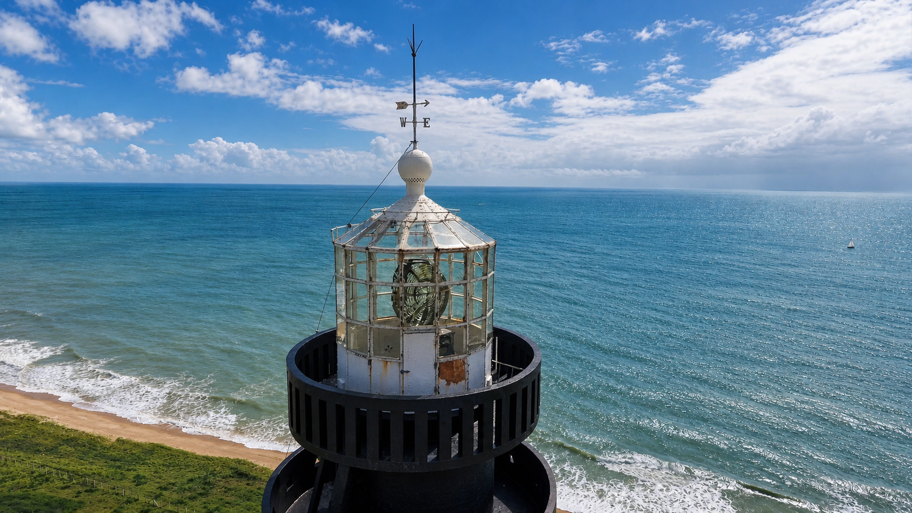 Vista do litoral a partir do Farol do Calcanhar